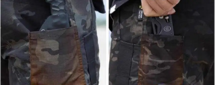 Pantalon cargo camouflage noir imperméable Ripstop, pantalon de travail multi-poches extérieur, résistant à l'usure, entraînement à la pêche, fjMale, automne