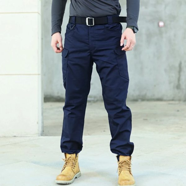 Pantalon tactique pour hommes, élastique à poches multiples, style militaire et urbain, imperméable, Cargo, 6XL, nouvelle collection – Image 5