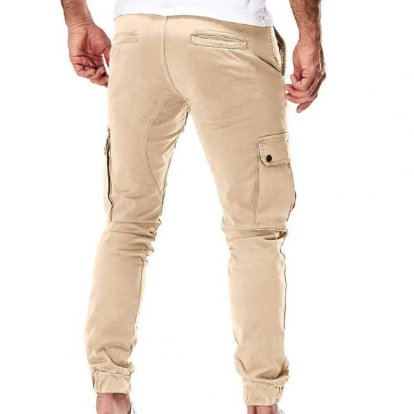 Pantalon Cargo Militaire pour Homme, Vêtement de Proximité, Solide, Rinçage de Documents, Multi-Poches, Décontracté, Sportif, Automne 2021 – Image 5