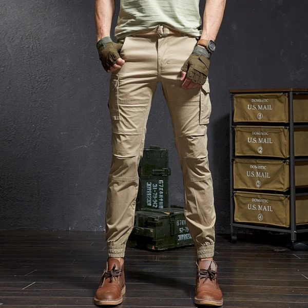 Solomon-Pantalon DulCargo Slim pour Homme, Streetwear Masculin, Jogging Harajuku, Vêtements de Haute Qualité, Mode Décontractée – Image 4