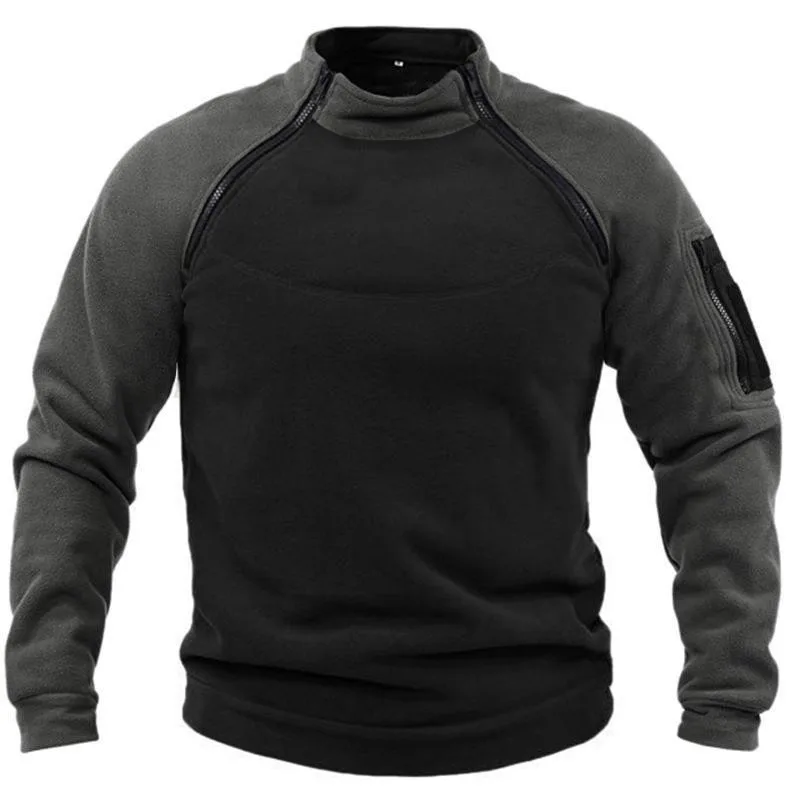 Sweat-shirt américain pour hommes Dullover Sportedly-Nouveau style pour les abonnés à l'automne et à l'hiver, document d'extérieur, chaud