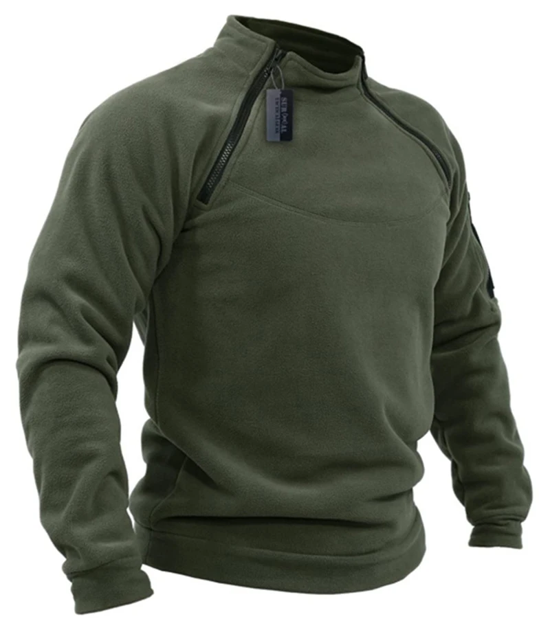 US SWAT-Veste polaire d'extérieur pour homme, pull chaud, manteau coupe-vent, pull thermique, pull de randonnée, vêtements de chasse, sourire polaire US SWAT-Veste polaire d'extérieur pour homme, pull chaud, manteau coupe-vent, pull thermique, pull de randonnée, vêtements de chasse, sourire polaire