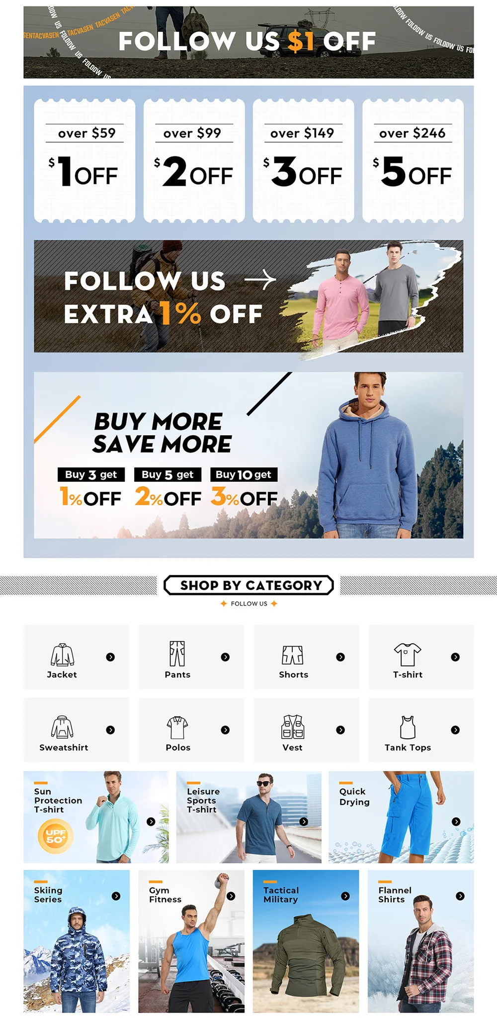 TACVASEN-Pull à col roulé avec fermeture éclair pour homme, chaud, respirant, PVD, décontracté, sport, randonnée, printemps, sourire, 1/4