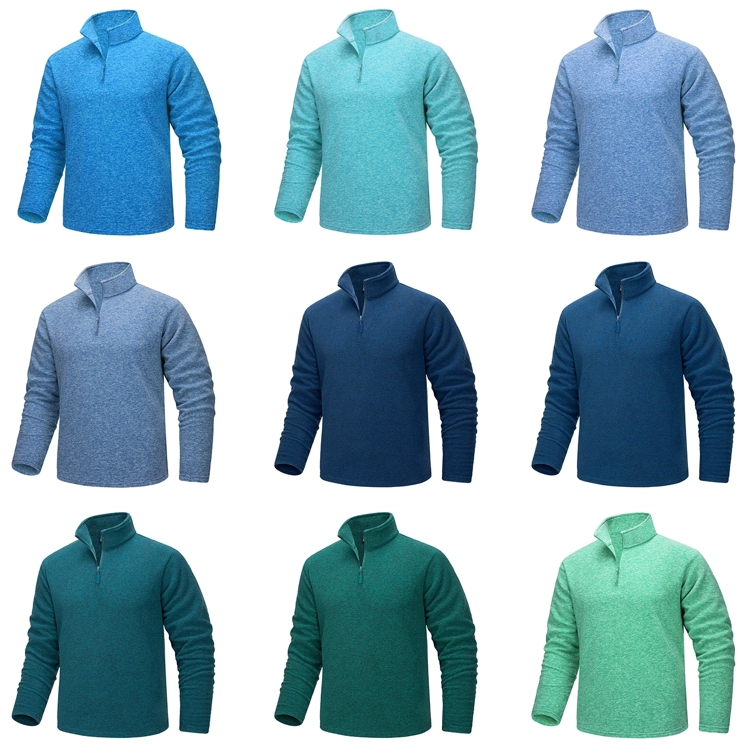 TACVASEN-Pull à col roulé avec fermeture éclair pour homme, chaud, respirant, PVD, décontracté, sport, randonnée, printemps, sourire, 1/4 TACVASEN-Pull à col roulé avec fermeture éclair pour homme, chaud, respirant, PVD, décontracté, sport, randonnée, printemps, sourire, 1/4