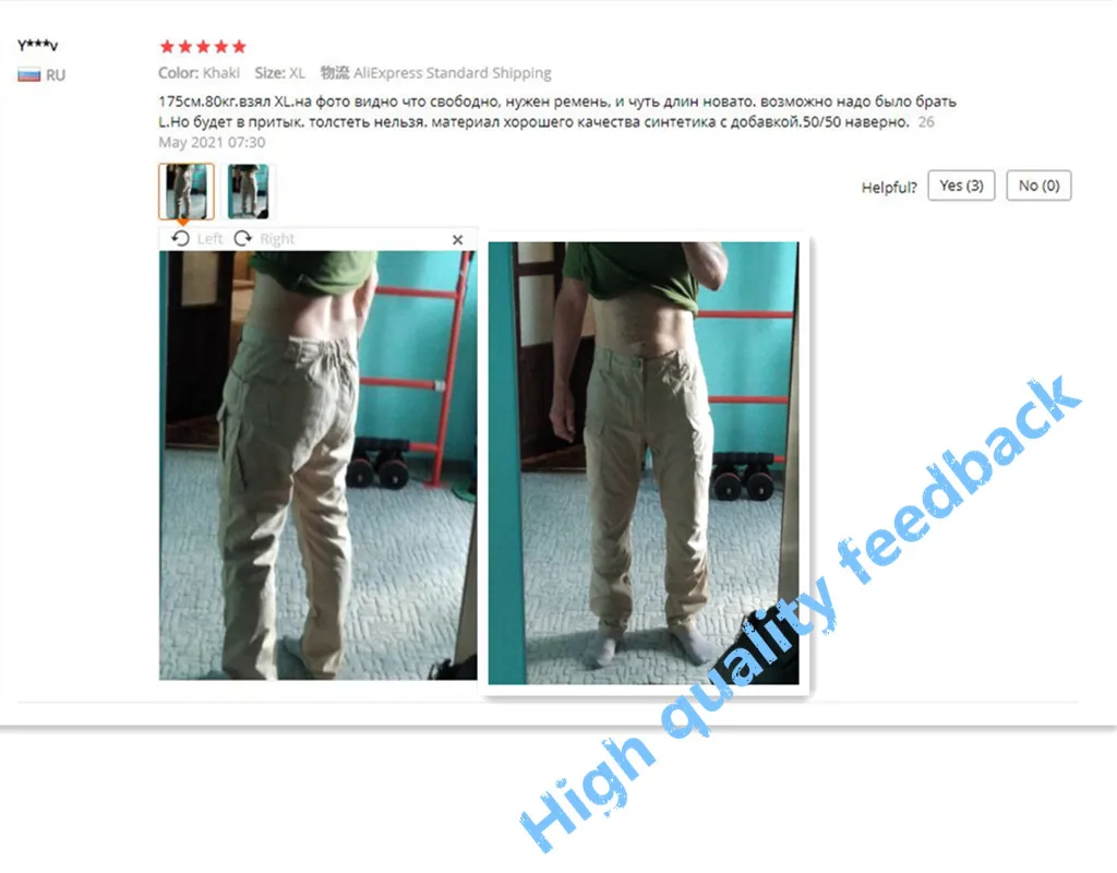 Pantalon Cargo élastique imperméable à poches multiples pour homme, style militaire, jogging en plein air, tactique, grande taille