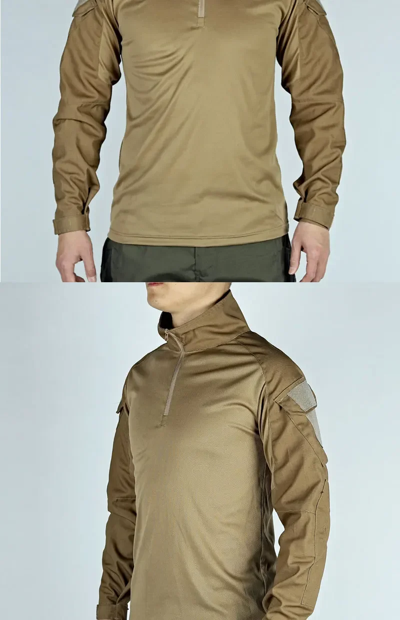 Ensemble de Pièces Militaires G3 pour Homme, Uniformes d'Entraînement de html, Chemises et viser de Randonnée, Analyste de Jeux de Guerre de Terrain en Plein Air