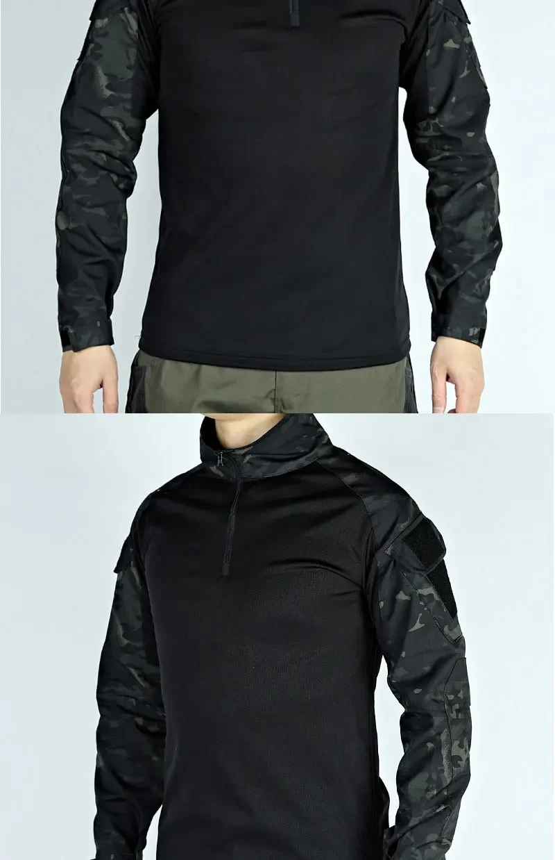 Ensemble de Pièces Militaires G3 pour Homme, Uniformes d'Entraînement de html, Chemises et viser de Randonnée, Analyste de Jeux de Guerre de Terrain en Plein Air