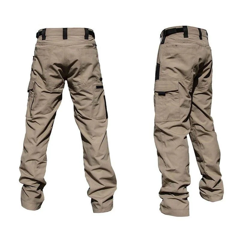 Pantalon de travail droit multi-poches pour hommes, jogging extérieur, vêtements décontractés, printemps, automne