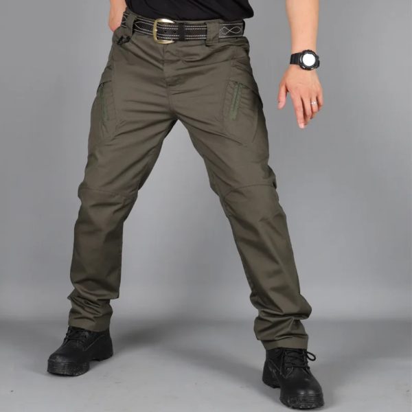 Pantalon DulCargo pour hommes, Skip FjCargo, poches multiples, travail, randonnée, décontracté, grande taille 6XL – Image 5