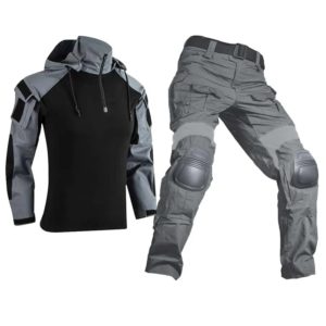 Costumes militaires DulPants, chemises skip, pantalons, vêtements de travail Airsoft Paintball, uniforme de police de scout camouflage de l'armée américaine, kit de tir