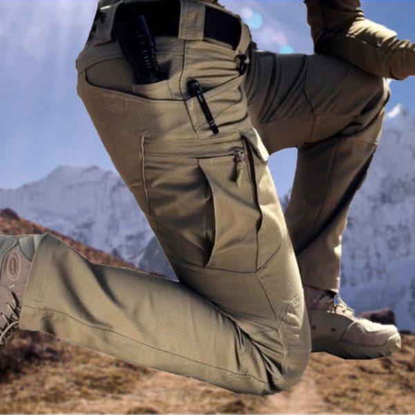 Pantalon DulPants Militaire pour Homme, Salopette d'Entraînement Décontractée, Multi-Poches, Imperméable, Résistant à l'Usure, Skip Fjj Spécial – Image 2