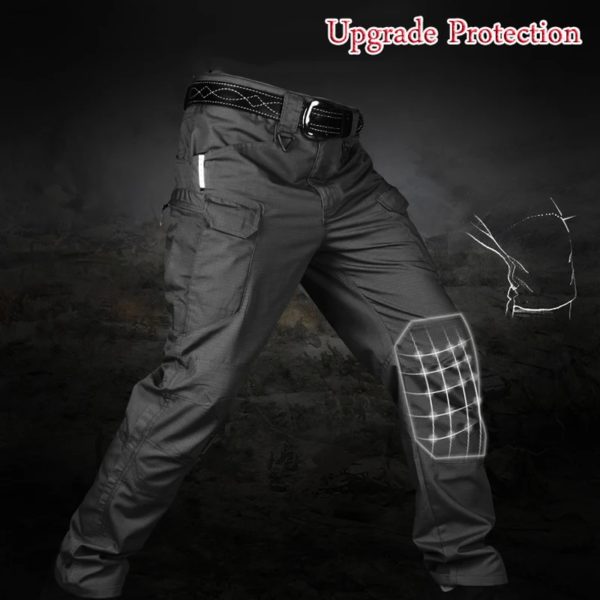 Pantalon DulPants Militaire pour Homme, Salopette d'Entraînement Décontractée, Multi-Poches, Imperméable, Résistant à l'Usure, Skip Fjj Spécial – Image 5