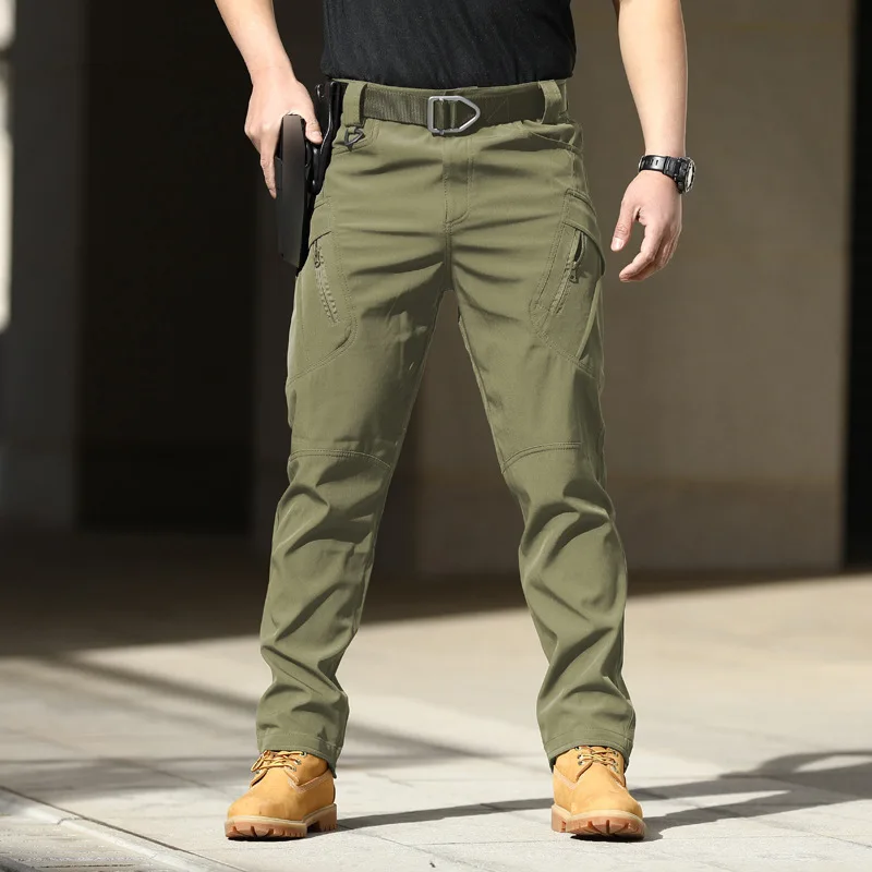 Pantalon cargo décontracté imperméable pour hommes, Dulpants militaires de la ville, Swat Skip, FjMen de l'armée, de nombreuses poches, vêtements à degrés, 5XL, nouveau