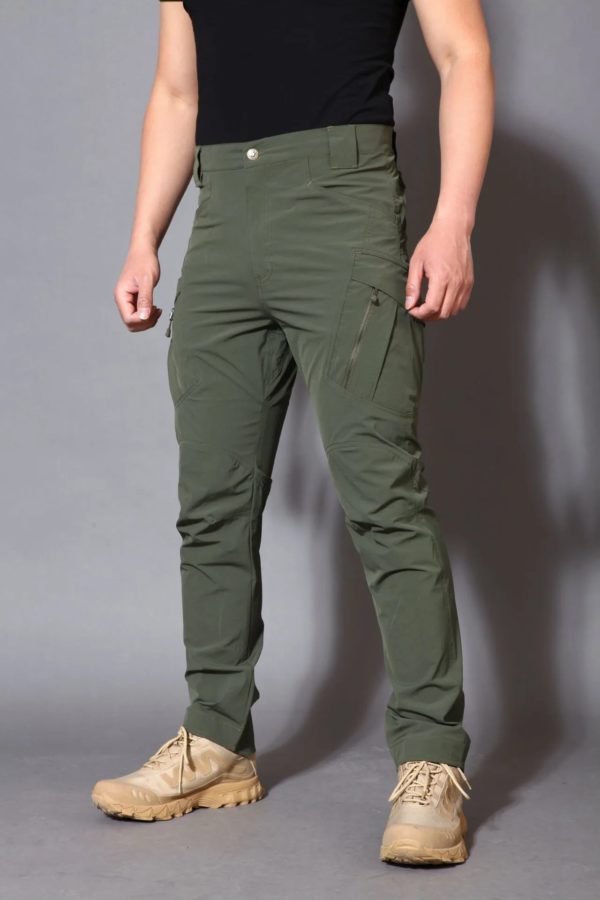 DulTrack-Pantalon militaire pour homme, respirant et imperméable, pour camping, pêche, randonnée et entraînement – Image 3
