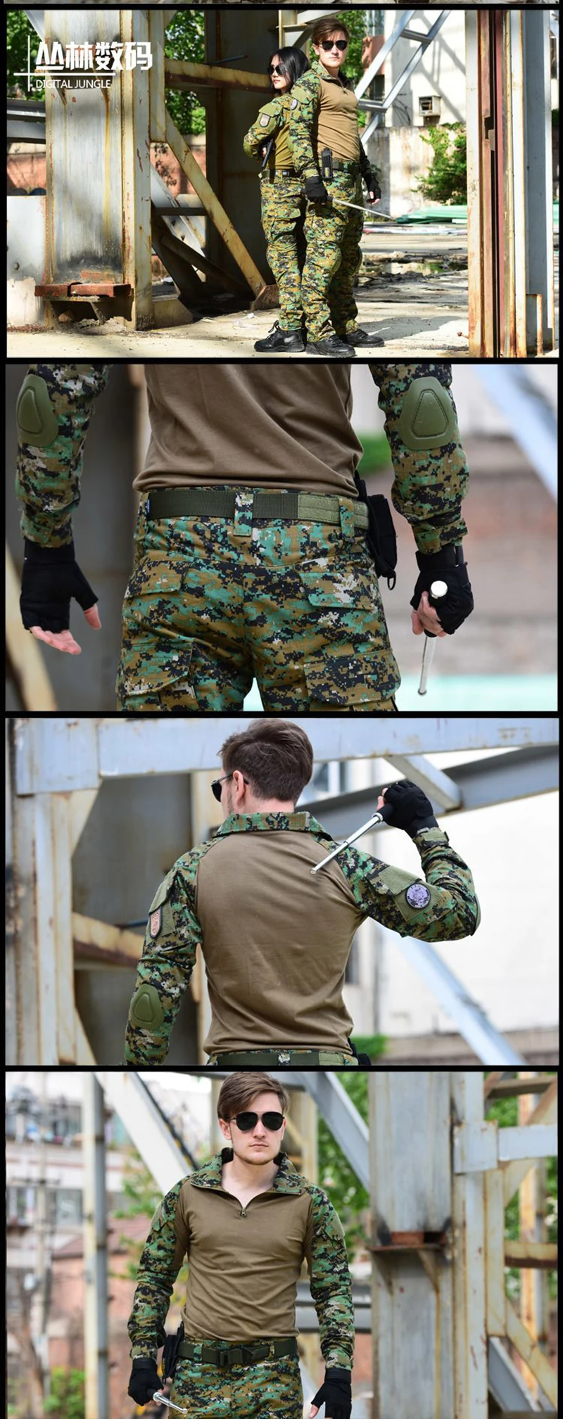 Dulsalomon-Uniforme militaire pour homme, vêtements Airsoft, olympiques d'entraînement imbibés, chemises et pantalons de chasse, ensembles de paintball