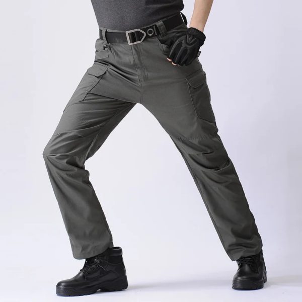 Pantalon DulCargo pour Homme, Décontracté, observateur, vaccage Rapide, Multi-Poches, Imperméable, Randonnée en Plein Air, Été – Image 5