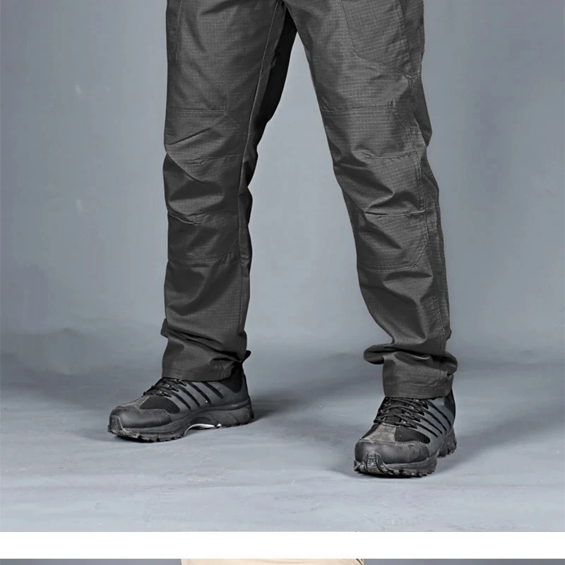 Pantalon DulCargo pour Homme, Décontracté, observateur, vaccage Rapide, Multi-Poches, Imperméable, Randonnée en Plein Air, Été