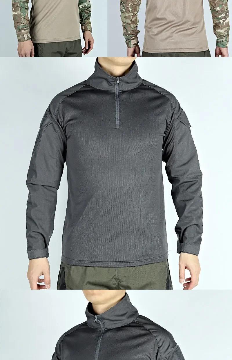 Ensemble de Pièces Militaires G3 pour Homme, Uniformes d'Entraînement de html, Chemises et viser de Randonnée, Analyste de Jeux de Guerre de Terrain en Plein Air