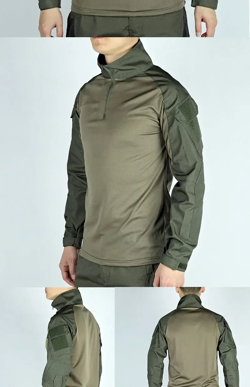 Ensemble de Pièces Militaires G3 pour Homme, Uniformes d'Entraînement de html, Chemises et viser de Randonnée, Analyste de Jeux de Guerre de Terrain en Plein Air