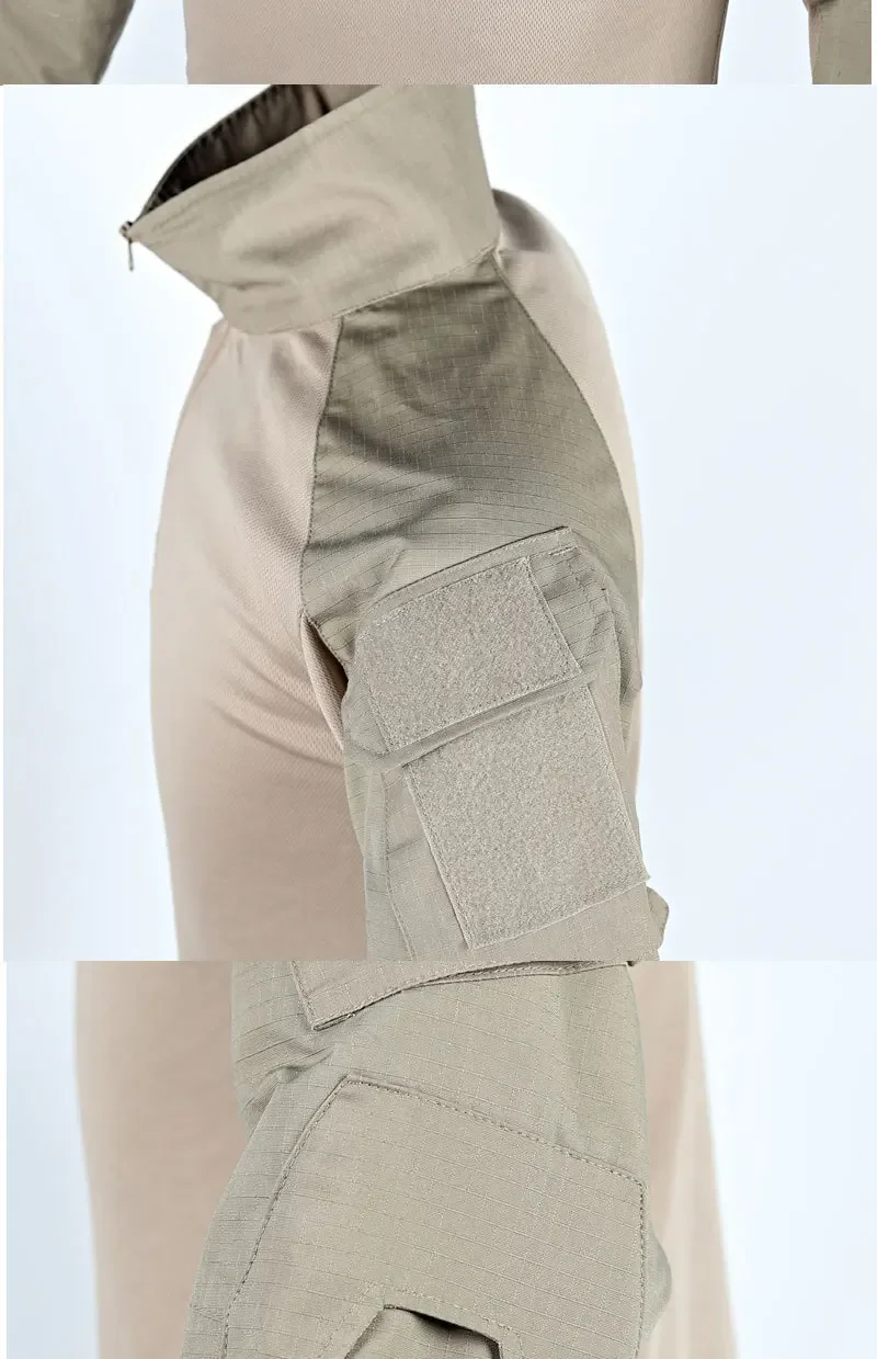 Ensemble de Pièces Militaires G3 pour Homme, Uniformes d'Entraînement de html, Chemises et viser de Randonnée, Analyste de Jeux de Guerre de Terrain en Plein Air