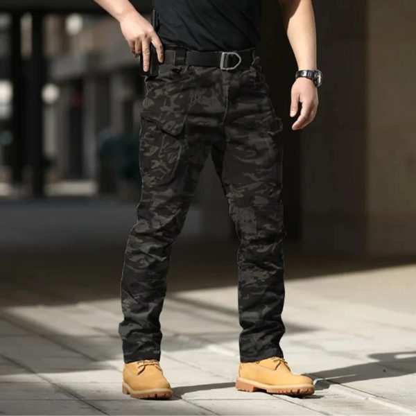 Pantalon de pêche City DulCargo, Pantalon classique, Randonnée en plein air, Trekking, DulJoggers, CamSolomon, Multi Pocket Fj – Image 5
