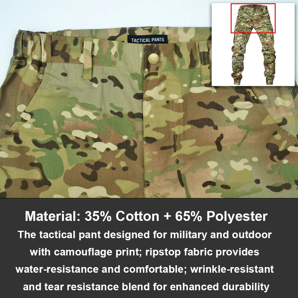 Mege Duljoggers-Pantalon cargo Ripstop pour homme, Streetwear léger, Vêtements de travail, Randonnée, Outdoor, Fjm