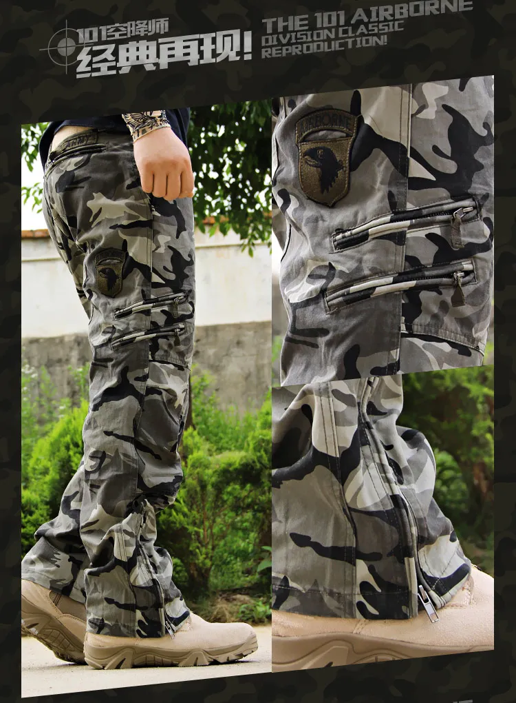 Solomon-Pantalon cargo style extérieur pour homme, jogging camouflage masculin, coton grande taille, nombreuses poches, noir, fjl Solomon-Pantalon cargo style extérieur pour homme, jogging camouflage masculin, coton grande taille, nombreuses poches, noir, fjl