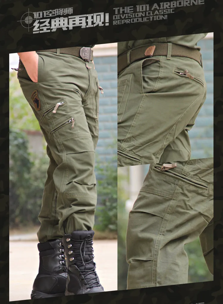 Solomon-Pantalon cargo style extérieur pour homme, jogging camouflage masculin, coton grande taille, nombreuses poches, noir, fjl Solomon-Pantalon cargo style extérieur pour homme, jogging camouflage masculin, coton grande taille, nombreuses poches, noir, fjl