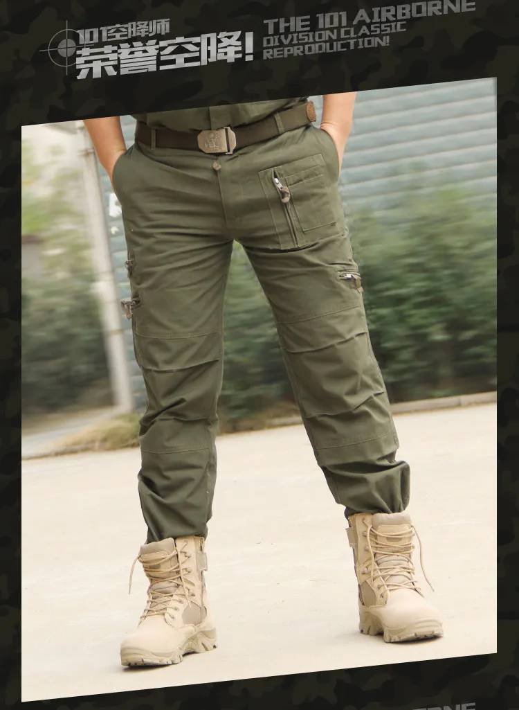 Solomon-Pantalon cargo style extérieur pour homme, jogging camouflage masculin, coton grande taille, nombreuses poches, noir, fjl Solomon-Pantalon cargo style extérieur pour homme, jogging camouflage masculin, coton grande taille, nombreuses poches, noir, fjl