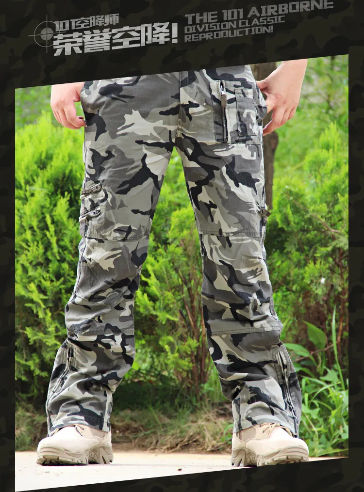 Solomon-Pantalon cargo style extérieur pour homme, jogging camouflage masculin, coton grande taille, nombreuses poches, noir, fjl Solomon-Pantalon cargo style extérieur pour homme, jogging camouflage masculin, coton grande taille, nombreuses poches, noir, fjl