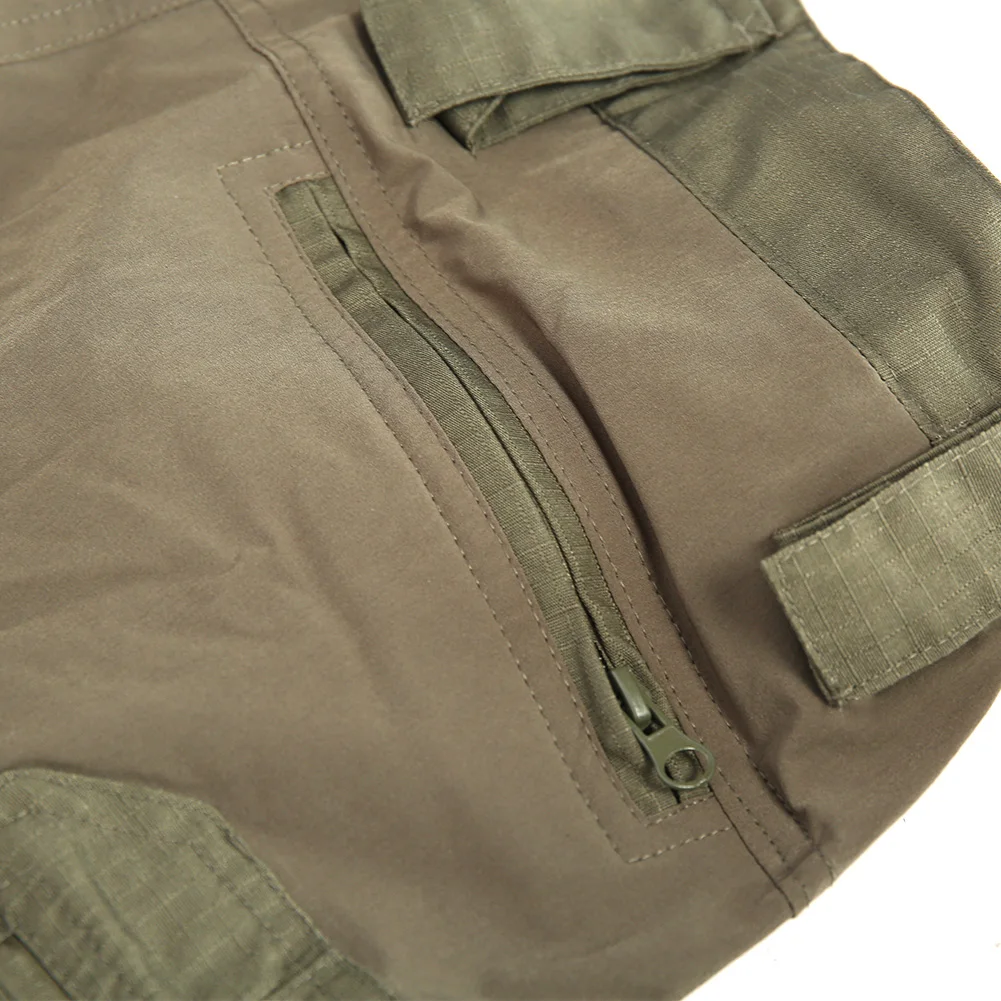 PRO DulPants-Jogging cargo imperméable pour homme, extérieur, Ripstop, multi-poches, protection des genoux, skip fjP40 Airsoft