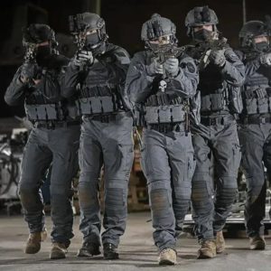 PRO DulPants-Jogging cargo imperméable pour homme, extérieur, Ripstop, multi-poches, protection des genoux, skip fjP40 Airsoft