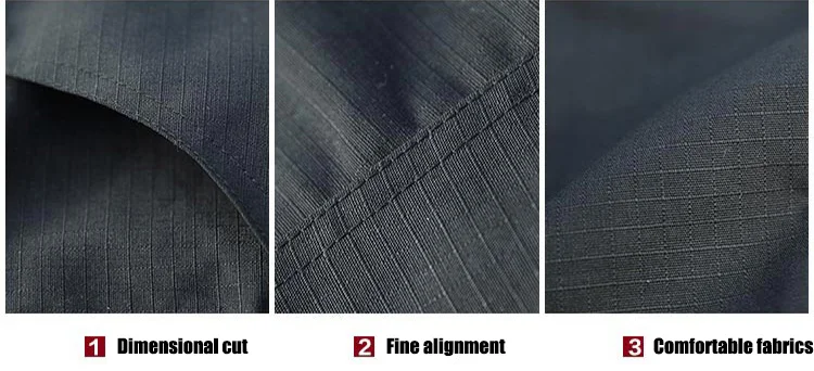 Pantalon de randonnée en plein air résistant à l'usure pour hommes, pantalon noir foncé, pantalon d'entraînement de saut, pantalon de travail droit FjCargo
