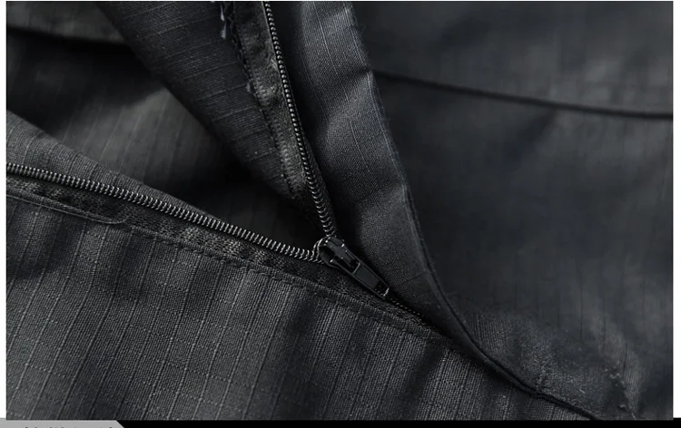 Pantalon de randonnée en plein air résistant à l'usure pour hommes, pantalon noir foncé, pantalon d'entraînement de saut, pantalon de travail droit FjCargo