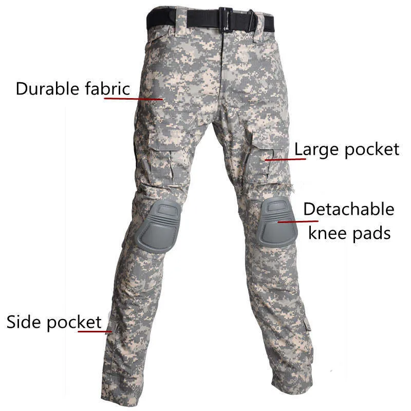 Chemise et pantalon de sniper imbibés de mousse pour hommes, chemise de sniper, uniforme militaire américain, olympiques d'extérieur camouflage de l'armée