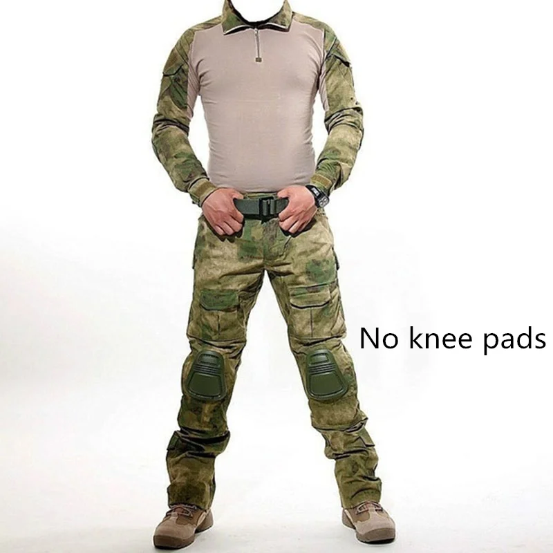 Chemise et pantalon de sniper imbibés de mousse pour hommes, chemise de sniper, uniforme militaire américain, olympiques d'extérieur camouflage de l'armée Chemise et pantalon de sniper imbibés de mousse pour hommes, chemise de sniper, uniforme militaire américain, olympiques d'extérieur camouflage de l'armée