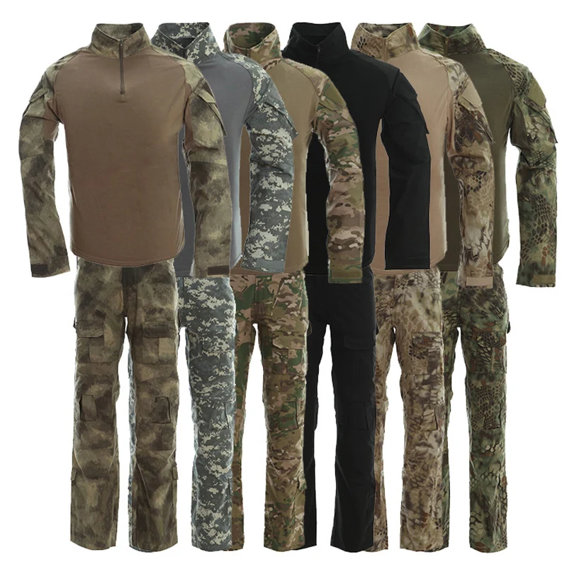 Chemise et pantalon de sniper imbibés de mousse pour hommes, chemise de sniper, uniforme militaire américain, olympiques d'extérieur camouflage de l'armée Chemise et pantalon de sniper imbibés de mousse pour hommes, chemise de sniper, uniforme militaire américain, olympiques d'extérieur camouflage de l'armée