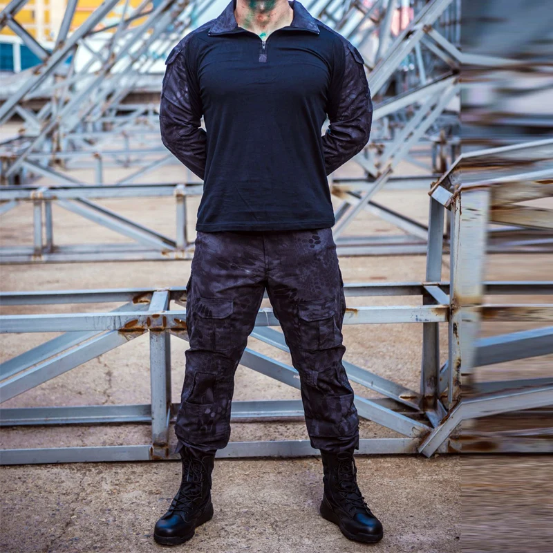 Chemise et pantalon de sniper imbibés de mousse pour hommes, chemise de sniper, uniforme militaire américain, olympiques d'extérieur camouflage de l'armée Chemise et pantalon de sniper imbibés de mousse pour hommes, chemise de sniper, uniforme militaire américain, olympiques d'extérieur camouflage de l'armée