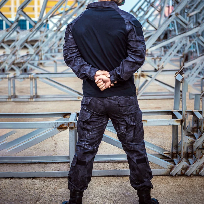 Chemise et pantalon de sniper imbibés de mousse pour hommes, chemise de sniper, uniforme militaire américain, olympiques d'extérieur camouflage de l'armée Chemise et pantalon de sniper imbibés de mousse pour hommes, chemise de sniper, uniforme militaire américain, olympiques d'extérieur camouflage de l'armée