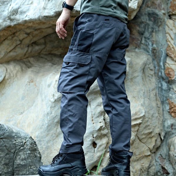 Pantalon Cargo Imperméable pour Homme, Vêtement d'Extérieur, Multi-Poches, FjCasual, Entraînement en Plein Air, Nouvelle Collection – Image 5