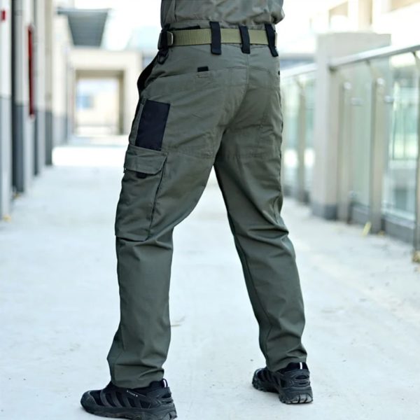 Pantalon Cargo Imperméable pour Homme, Vêtement d'Extérieur, Multi-Poches, FjCasual, Entraînement en Plein Air, Nouvelle Collection – Image 6