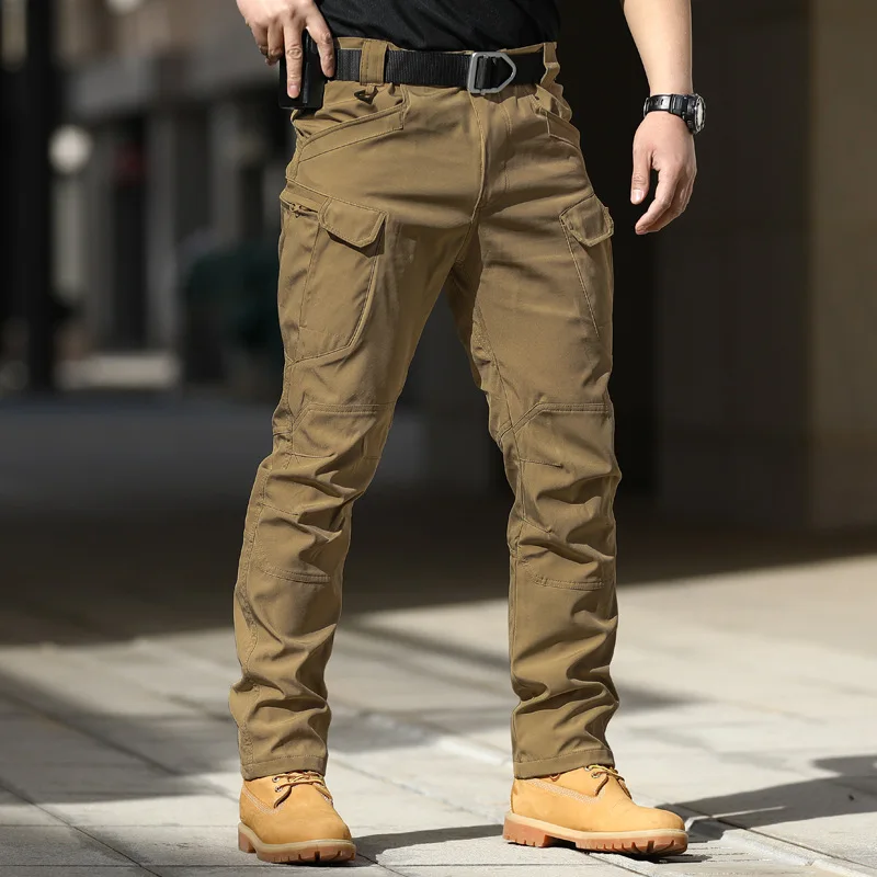 Pantalon utilitaire militaire CamSolomon DulMilitary, Veste d'extérieur commandée, Randonnée à l'eau, Fj-Wear, Desert, Spring-Autumn
