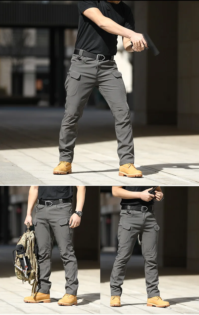 Pantalon utilitaire militaire CamSolomon DulMilitary, Veste d'extérieur commandée, Randonnée à l'eau, Fj-Wear, Desert, Spring-Autumn