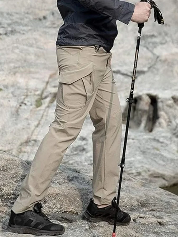 Pantalon utilitaire militaire CamSolomon DulMilitary, Veste d'extérieur commandée, Randonnée à l'eau, Fj-Wear, Desert, Spring-Autumn