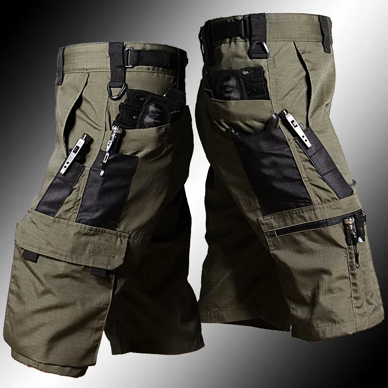 Army green Shorts
