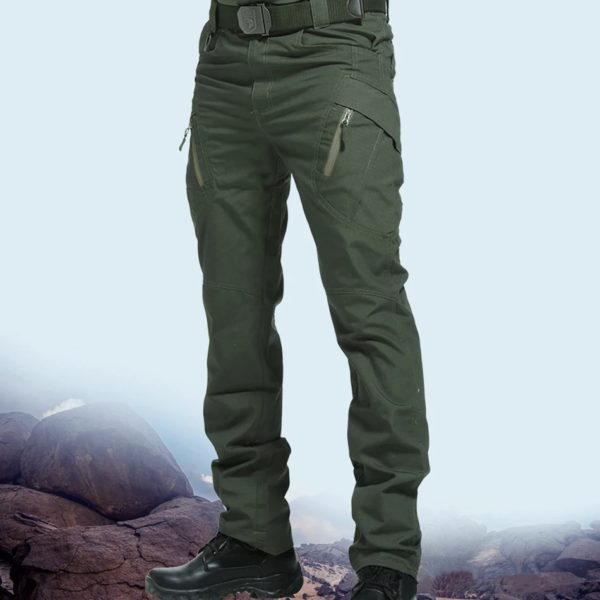 Pantalon cargo élastique à poches multiples pour hommes, pantalon amincissant, militaire, urbain, piedmont keepitcal, fjMen, 5XL, nouveau – Image 2
