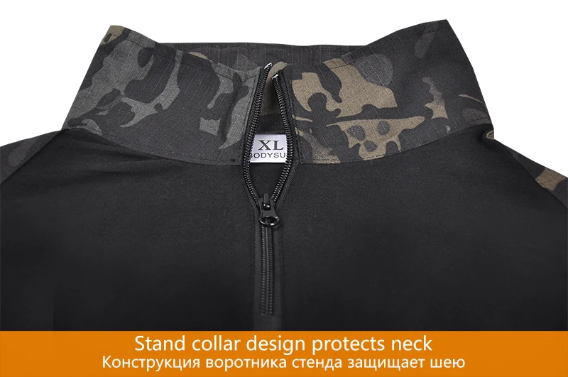 Combinaison tactique uniforme militaire, combinaisons Camouflage, chemises de chasse, pantalons, ensembles de vêtements de Paintball Airsoft avec 4 tampons et Plus 8XL
