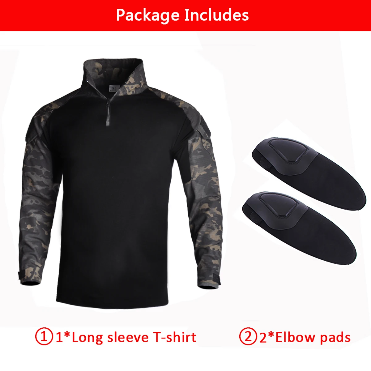Black camo shirts