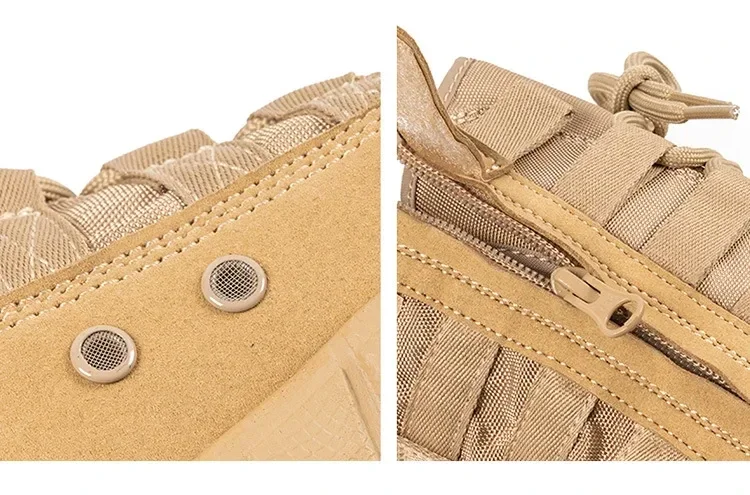 Skip Boot-Bottes d'entraînement légères pour hommes, bottes de randonnée, chaussures marron désert, vert