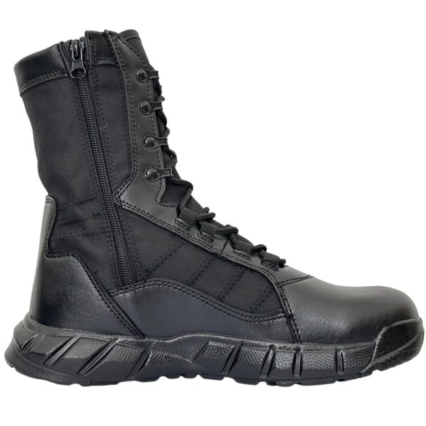 Bottes en cuir légères pour hommes, bottes de skip, anti-collision, entraînement, à lacets, imperméables, randonnée en plein air, chaussure respirante – Image 4